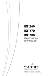 SCAN domestic IKF 280 User Manual