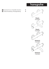 Hans Grohe Finoris 76420 9 Series Instructions For Use/Assembly Instructions