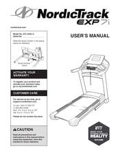 Nordictrack discount exp2000 manual