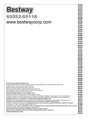 Bestway 65118 Owner's Manual