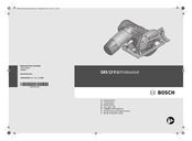 Bosch Professional GKS 12 V-LI Original Instructions Manual