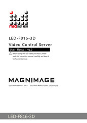 Magnimage LED-F816-3D User Manual