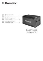 Dometic CoolFreeze CFX95DZ Operating Manual