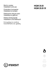Indesit HGM 20.B Manual