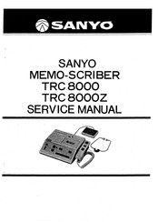 Sanyo TRC 8000 Service Manual