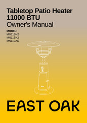 EAST OAK MN11BK2 Owner's Manual