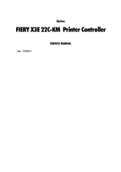 Fiery X3E 22C-KM Service Manual