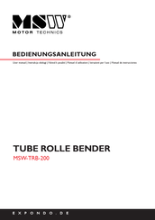 MSW MSW-TRB-200 User Manual