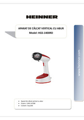 Heinner HGS-1400RD Manual