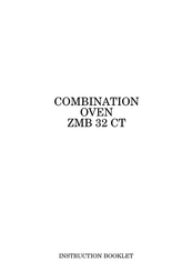 AEG ZMB 32 CT Instruction Booklet