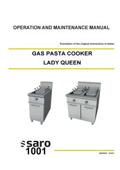 saro CPG1V40 Operation And Maintenance Manual
