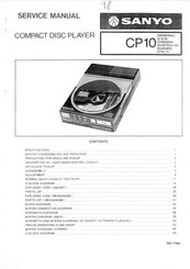 Sanyo CP10 Service Manual