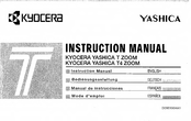 Kyocera YASHICA T4 ZOOM Instruction Manual