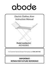 Abode AECHD2001 Instruction Manual
