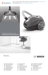 Bosch BGL35MON9 Instruction Manual