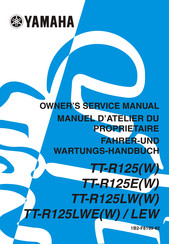 Yamaha TT-R125E(W) 2006 Owner's Service Manual