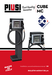 Go F0059400D Instructions For Installation, Use And Maintenance Manual