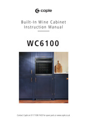 Caple WC6100 Instruction Manual