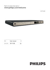 Philips DVP3568K User Manual