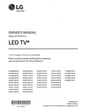 LG S0UM7310PUA Owner's Manual