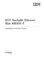 IBM 8237 Installation And User Manual