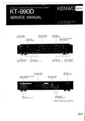 Kenwood KT-990D Service Manual