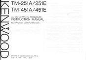 Kenwood TM-251E Instruction Manual