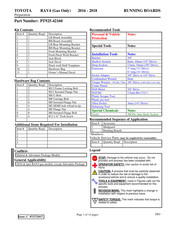 Toyota PT925-42160 Manual