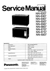 Panasonic NN-6567 Service Manual