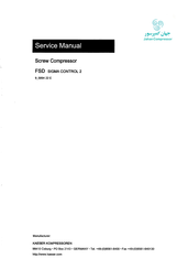 KAESER KOMPRESSOREN FSD SIGMA CONTROL 2 Service Manual