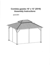 Corriveau Cordoba B101225 Assembly Instructions Manual
