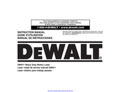 DeWalt DW071 Instruction Manual