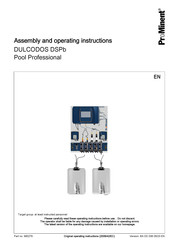 ProMinent DULCODOS DSPb Assembly And Operating Instructions Manual