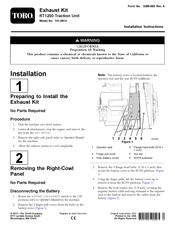 Toro 131-2814 Installation Instructions Manual