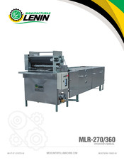Manufacturas Lenin MLR-270 Operation Manual