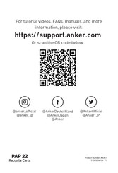 Anker 5 Series User Manual