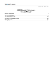 Sub-Zero Wolf MS24 Service Manual