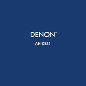 Denon AH-C821 Manual