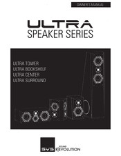 SVS Sound Revolution ULTRA BOOKSHELF Owner's Manual