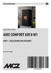 MCZ AIKE COMFORT AIR 8 M1 Installation Manual