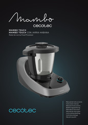 cecotec CCTC-04345 Mambo Touch Food Processor Instruction Manual