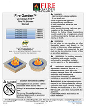 Travis Industries Fire Garden 94900341 Manual