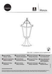Inspire Monza Assembly, Use, Maintenance Manual