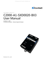 SinoCon KonNad C2000-A1-SXD0020-BX3 User Manual