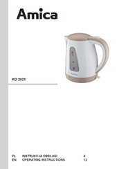 Amica KO 2021 Operating Instructions Manual