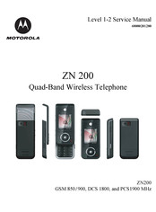 Motorola ZN 200 Service Manual