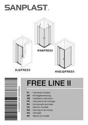 SANPLAST DJ2/FREEII Installation Instruction