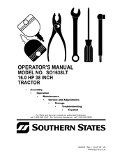 Southern States SO1638LT Operator's Manual