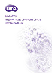 BenQ MW809STH Installation Manual