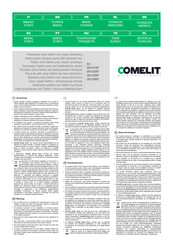 Comelit IX0103KP Technical Manual